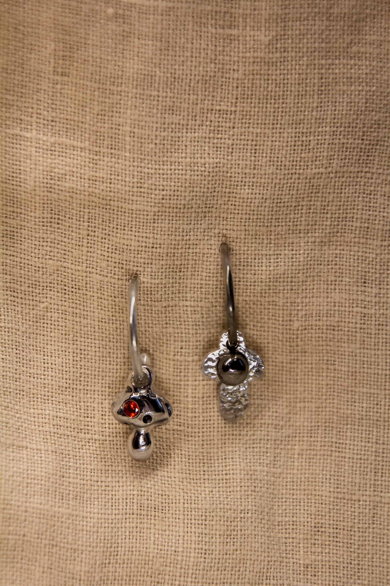 Asymmetrical Shroomie Earrings