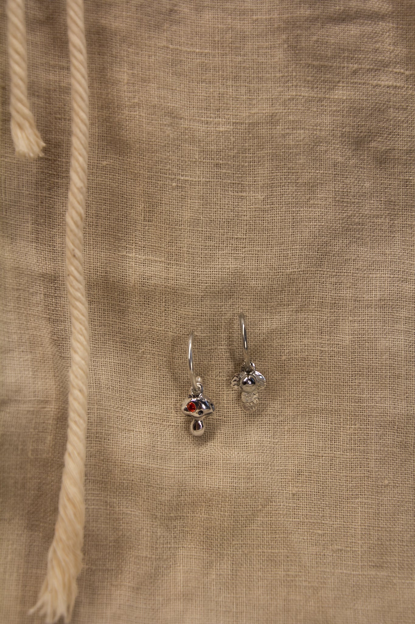 Asymmetrical Shroomie Earrings